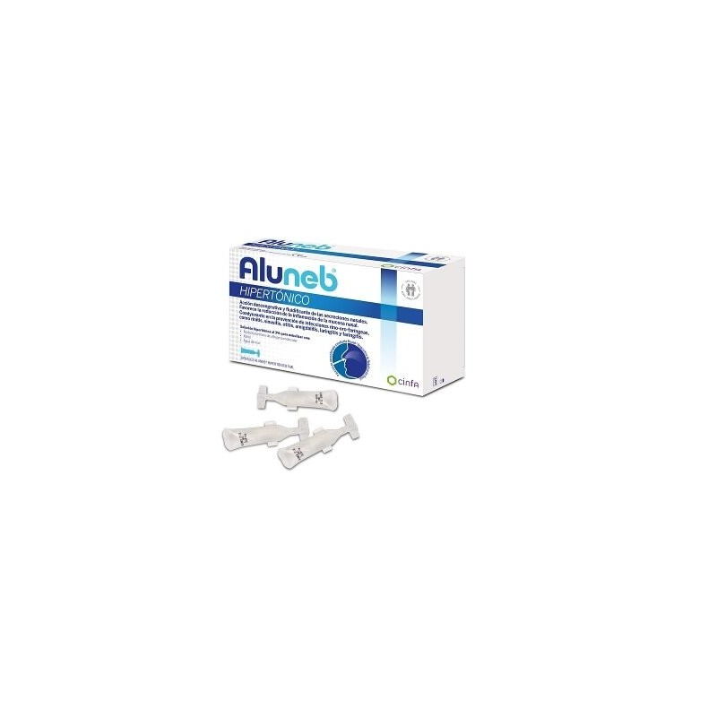 Aluneb Hipertónico Kit 20 Viales 5 Ml + 1 Dispositivo