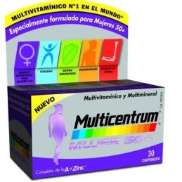 Multicentrum mujer 50+ 30 comp