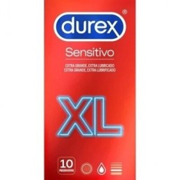 Durex sensitivo xl 10 unidades