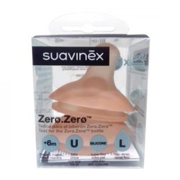 Suavinex Zero Zero Biberon Anticolico Tetina Silicona Flujo Lento