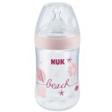Nuk biberon pp silicona nuk nature sense beach time talla s 0-6 m 150 ml