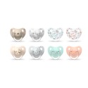 Suavinex chupete silicona anatomico clasico 6-18m 2 u