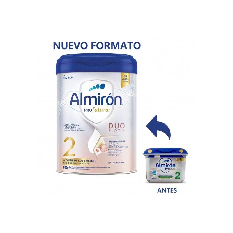 Almiron Advance+ Pronutra 2 Polvo Pack Ahorro 50% 800 G 2 U