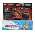 Lacer gel infantil fresa 75 ml + dinosaurio