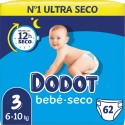 DODOT TALLA 3 (6-10 kg) 62 UNIDADES