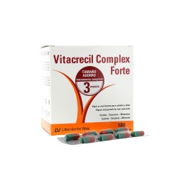 Vitacrecil complex forte 180 cap + champú anticaída 200 ml gratis