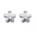 Pendiente biojoux flor cristal swaroski 6 mm bjt 963