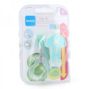 Mam broche para chupete clip it! verde