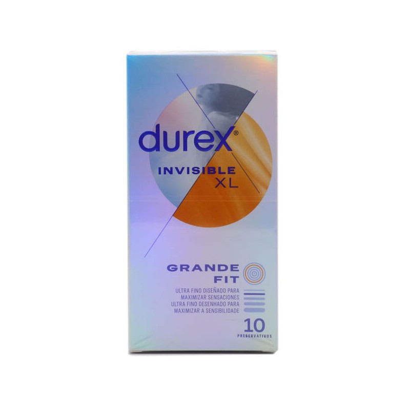 Comprar Durex Invisible XL 10 Unidades