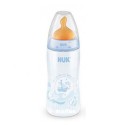 Nuk biberon fc+ blue pp 0-6 m latex 300ml