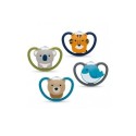 Nuk chupete silicona nuk space 18-36 m 1 u