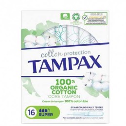 TAMPAX COTTON PROTECTION...